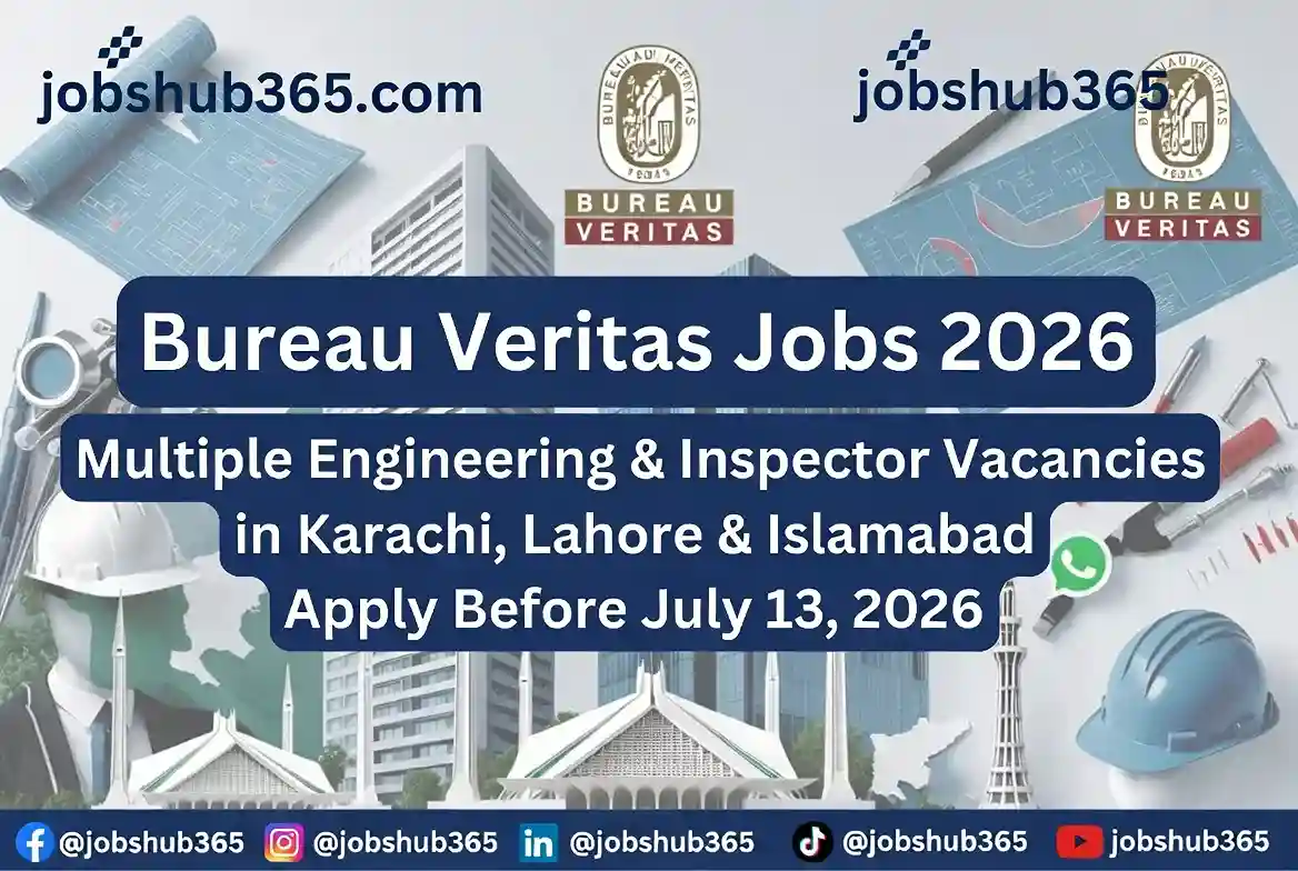 Bureau Veritas Jobs 2026 – Rewarding Engineering Careers │⏳ Last Date: within 15 days