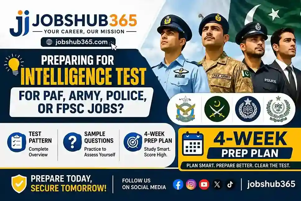 Intelligence Test Guide for PAF, Army, Police & <a href=