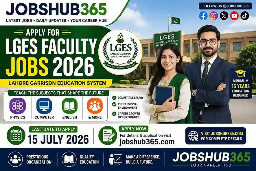 LGES Faculty Jobs 2026 – Exciting Opportunity for Teachers⏳ Last Date: 15 July 2026