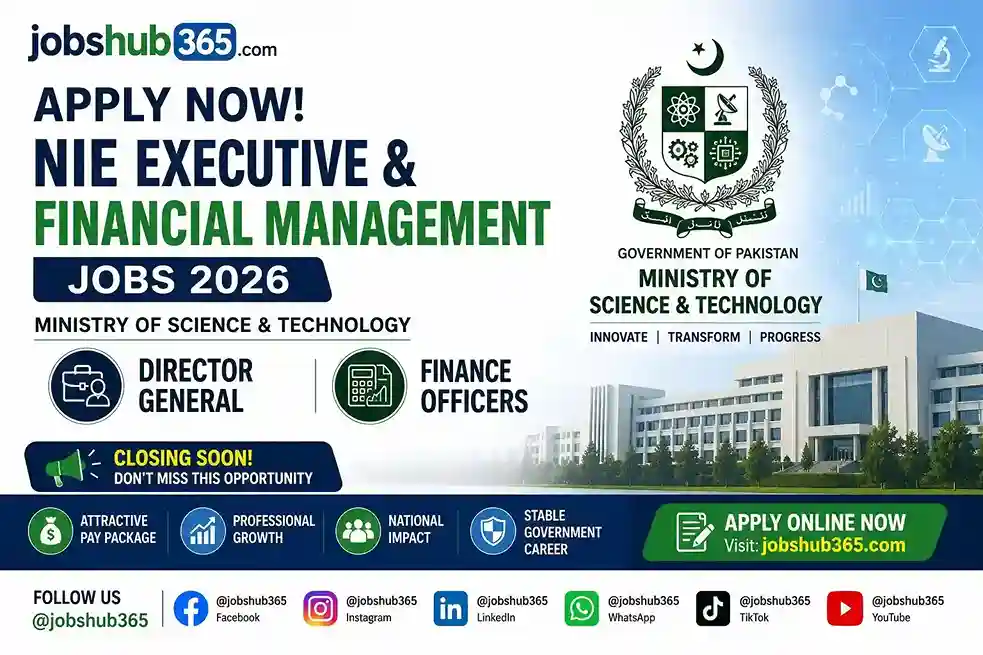 NIE Executive and Financial Management Jobs 2026 – Apply Soon Online⏳ Last Date: July 06, 2026